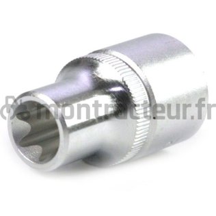 DOUILLE EMBOUT TORX 1/2'' X E14