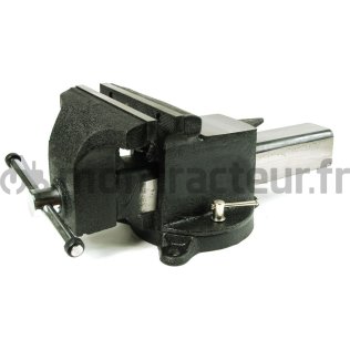 ÉTAU A BASE TOURNANTE EN ACIER FORGÉ, 200 MM