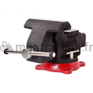 ÉTAU AVEC BASE TOURNANTE 125 M ACIER FORGÉE