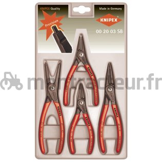 JEU DE PINCES CIRCLIPS (4 PIÈCES)