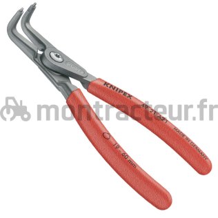 PINCE DE PRÉCISION POUR CIRCLIP EXTÉRIEUR 90° 165 MM