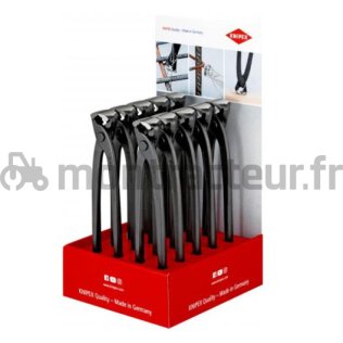 PRÉSENTOIR TENAILLES 250 MM (10 PIÈCES)