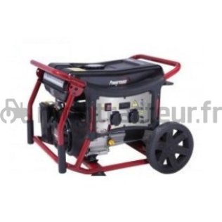 GROUPE ÉLECTROGÈNE ESSENCE POWERMATE WX6200 230V-16A/32A-5.8KW-AVR-MONOPHASE