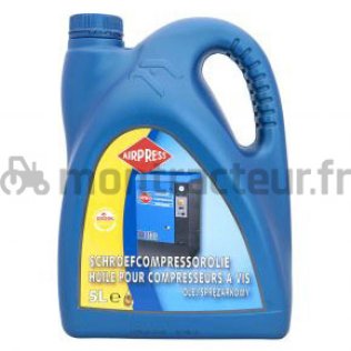 HUILE POUR COMPRESSEUR A VIS 5 LITRES