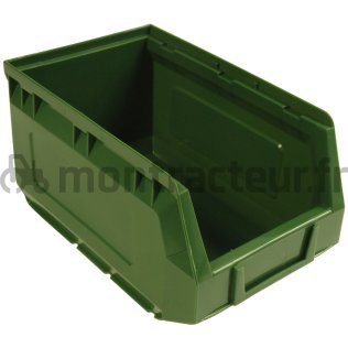 BAC EN PLASTIQUE 3,5 L VERT