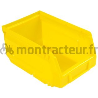 BAC EN PLASTIQUE 1 L JAUNE