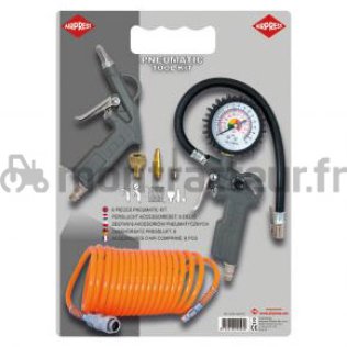 JEU DE 6 ACCESSOIRES PNEUMATIQUES