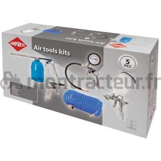 KIT D'ACCESSOIRES COMPRESSEUR (5 PIÈCES)