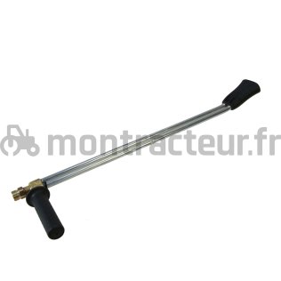 LANCE DOUBLE AVEC POIGNÉE DE RÉGLAGE