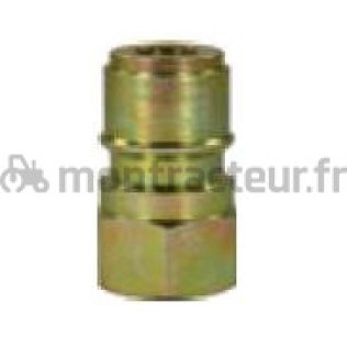 COUPLEUR RAPIDE HP KW MÂLE FEMELLE ACIER ZINGUÉ
