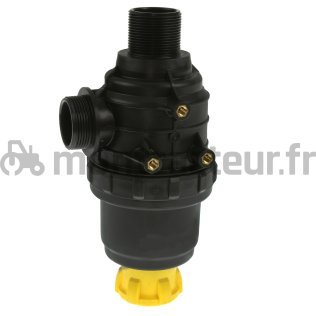 FILTRE ASPIRATION SÉRIE 314 AVEC VANNE