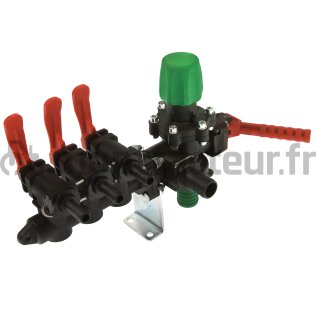 GROUPE MANUEL À PRESSION CONSTANTE 3 VOIES TYPE 471 - 120 L/MIN - 20 BAR
