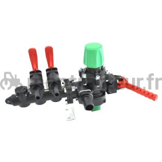 GROUPE MANUEL À PRESSION CONSTANTE 2 VOIES TYPE 471 - 100 L/MIN - 20 BAR