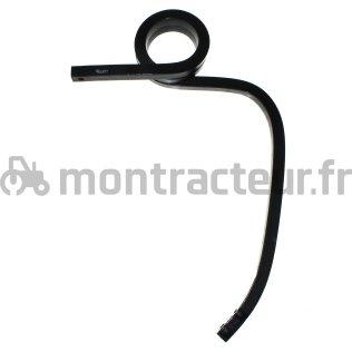 DENT DOUBLE SPIRE DROITE 30 X 30 X 608 MM GRAND DÉGAGEMENT