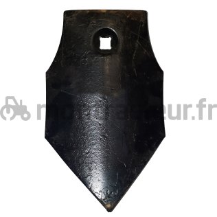POINTE 210 X 140 X 10 MM Ø 12 MM