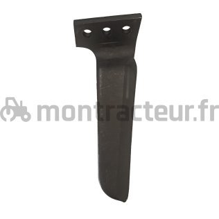 DENT DE HERSE ROTATIVE GAUCHE - FORGÉE - 320 X 15 MM LEMKEN - CELLI ORIGINE 3377023 - KR6226041G