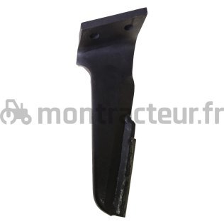 DENT DE HERSE ROTATIVE DROITE CARBURE - 325 X 16 MM