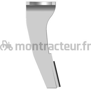 DENT ROTATIVE DROITE - CARBURE