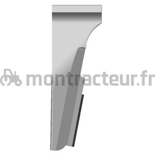 DENT ROTATIVE DROITE - CARBURE