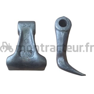 MARTEAU 82 X 40 Ø 16.5 RAYON 100 MM