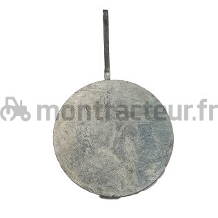 PALETTE DE DIFFUSEUR EN ACIER GALVANISÉ TYPE FERRARI Ø 150