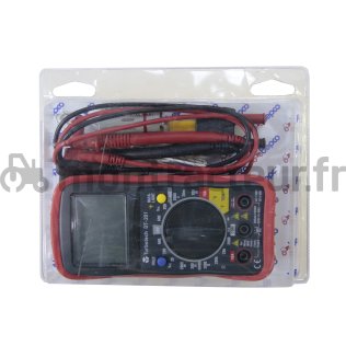 MULTIMÈTRE NUMÉRIQUE 0-600 V -10A -0>2000K -45-450HZ