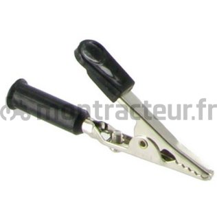 PINCE BATTERIE CROCODILE 5A NOIRE