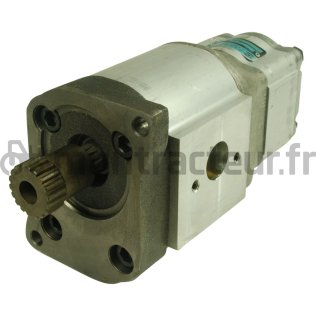 POMPE HYDRAULIQUE DOUBLE 25 + 8 CC