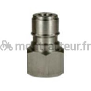 COUPLEUR RAPIDE HP KW MÂLE FEMELLE ACIER INOX