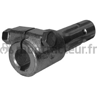 MANCHON PDF ALESE CLAVETE F Ø 30 MM / M 1"3/8 6C LG SERRAGE BOULON