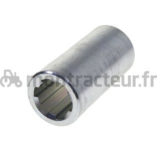 MANCHON CANNELÉ F.1.3/8'' Z6- LG100MM - EXTÉRIEUR O47.9