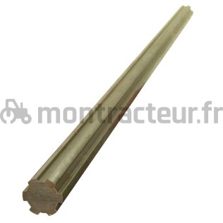 ARBRE CANNELÉ 1'' 3/4 - 6 Z (1 M)