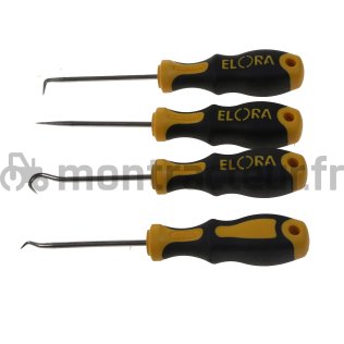 JEU DE TOURNEVIS EN CROCHET (4 PIÈCES)