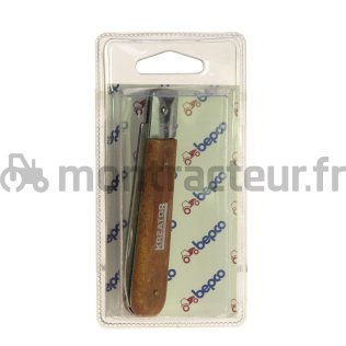 COUTEAU ÉLECTRICIEN PLIANT (BLISTER 1 PIÈCE)