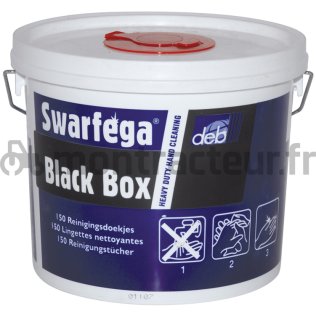 BLACK BOX - LINGETTES NETTOYANTES 150 PIÈCES