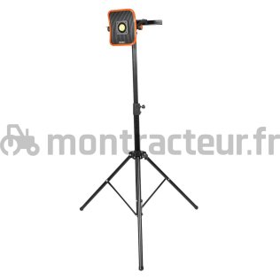 TRÉPIED AVEC PROJECTEUR LED RECHARGEABLE - 2800 LUMENS