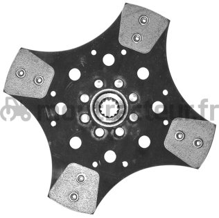 DISQUE PRISE DE FORCE CERA RIGIDE - LIBRE Ø 280 - 22 X 25 - 13 / 4 PADS
