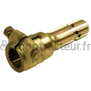 MANCHON PRISE DE FORCE M 1-3/8'' Z6 -F 1-3/8'' Z21 A BOULON